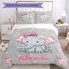 3pcs Custom Name A Elephant Bedding Set Duvet Cover Closure Includes 1 Duvet Cover & 2 Pillowcases, Soft and Comfortable for All Seasons.