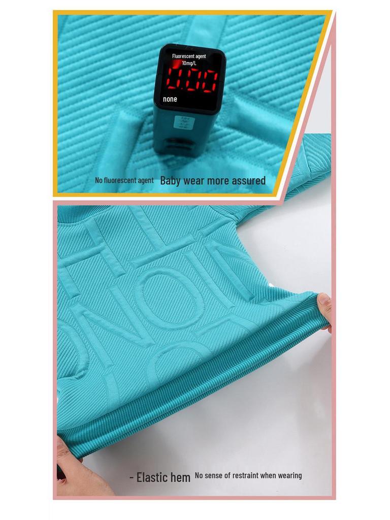 Костюм-двойка свитер для мальчиков и девочек Осень 2025 - Модный повседневный наряд для детей