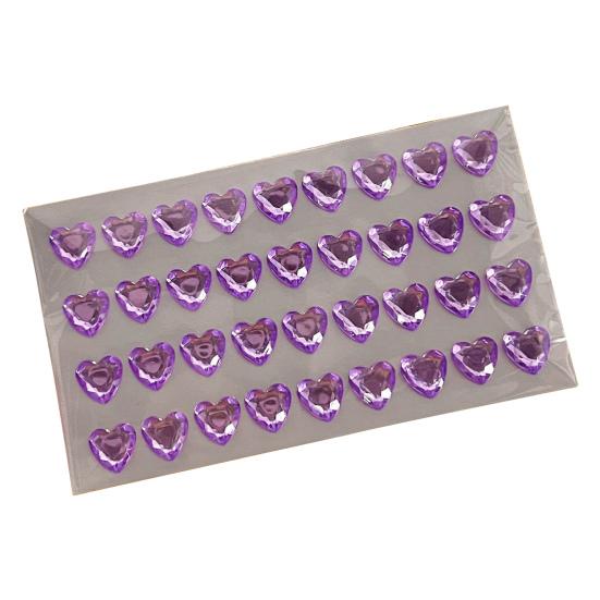 3D наклейка с искусственным кристаллом в виде сердца, самоклеящаяся, легко наносится, идеально подходит для DIY, скрапбукинга, ведения журнала