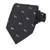 Paul Smith Tie Dog (8cm Wide) (Black/Blue (PS145)) [Used]