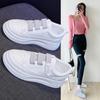Весенне-летняя обувь, женские кроссовки, уличная повседневная обувь для молодых девушек, модные кроссовки, женские белые туфли на толстой подошве