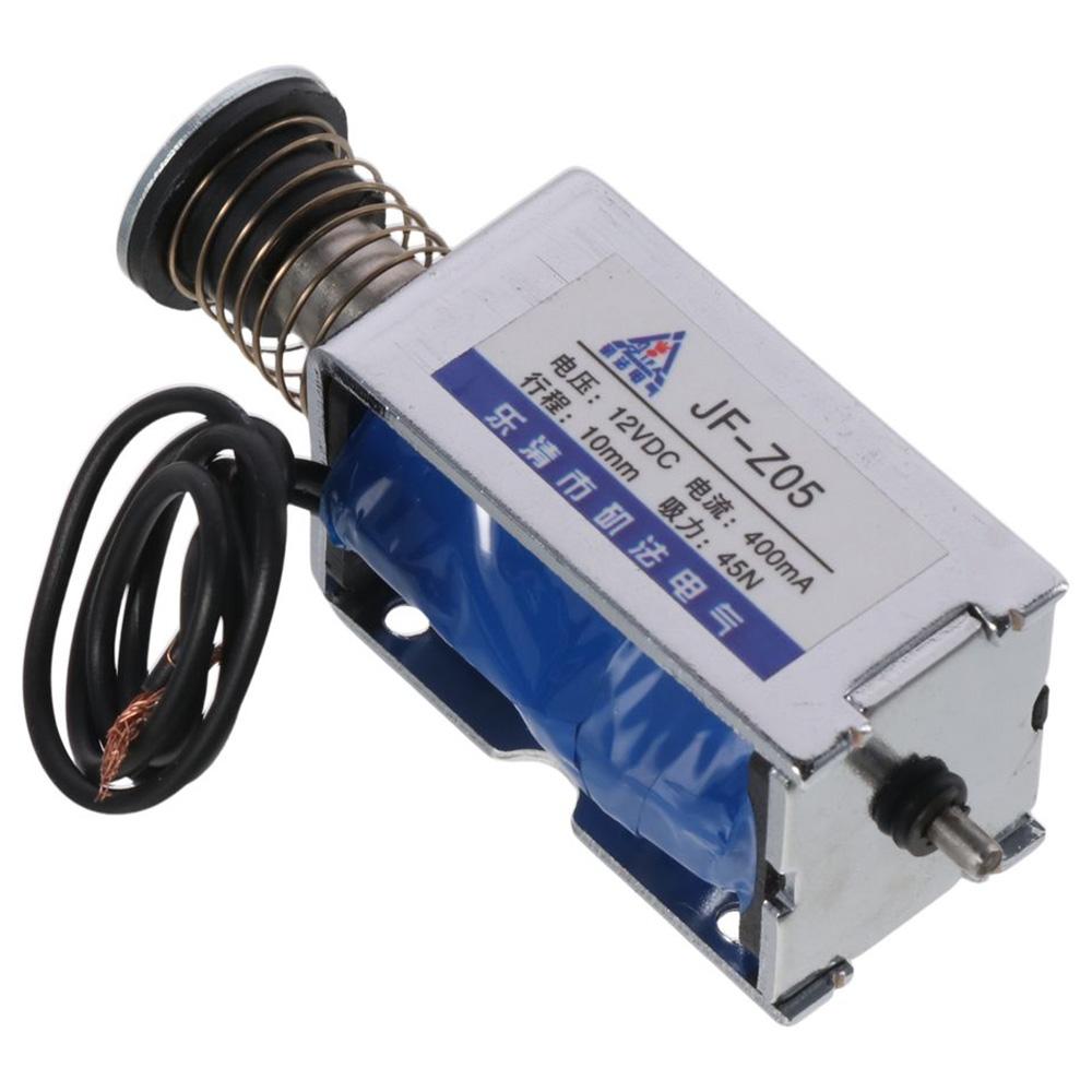 DC 12V Solenoid 45N Open Frame Miniature Holding Force