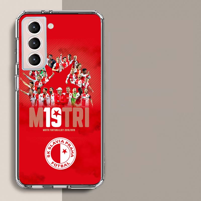 Sk Slavia Praha Czech Republic Phone Case For Galaxy A14 A24 A34 A54 Samsung A02S A12 A22 A32 A42 A52 A72 A13 A33 A53 5G A03 A03