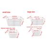 Chest Freezer Basket Odorless Chest Freezer Storage Rack Heavy Load Refrigerator Storage Organizer Kitchen Accessories
