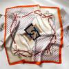 70 * 70cm New Silk Small Square Scarf For Women'S Neck Protection Professional Scarf Versatile Hair Tie Headscarf Scarf