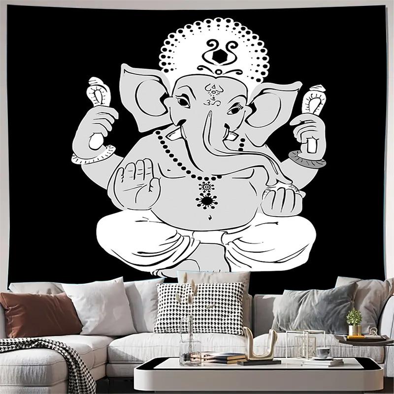 Boho Tapestry Wall Hanging Indian Mandala Art Decor Room Aesthetic Dorm Bedroom Living Room Home Textile Wall Art