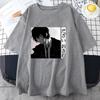 NEW Anime Cool Print Shirt Fashion Casual Personality Hip Hop Street Men's and Women's Short Sleeve T-Shirt Tops