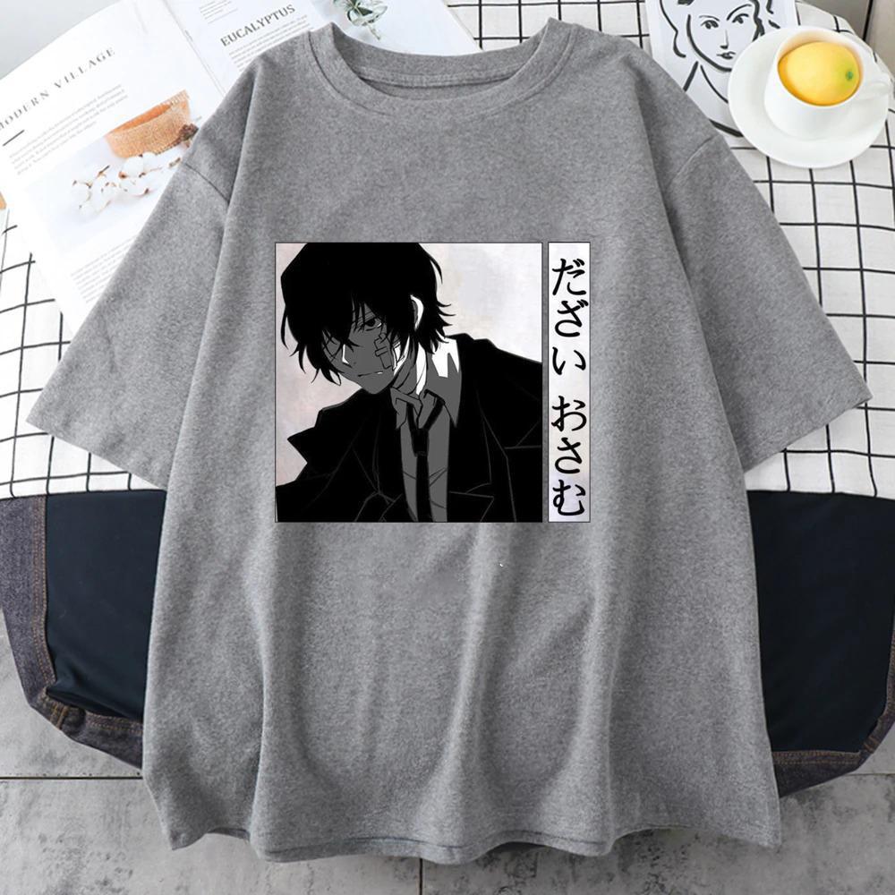 NEW Anime Cool Print Shirt Fashion Casual Personality Hip Hop Street Men's and Women's Short Sleeve T-Shirt Tops