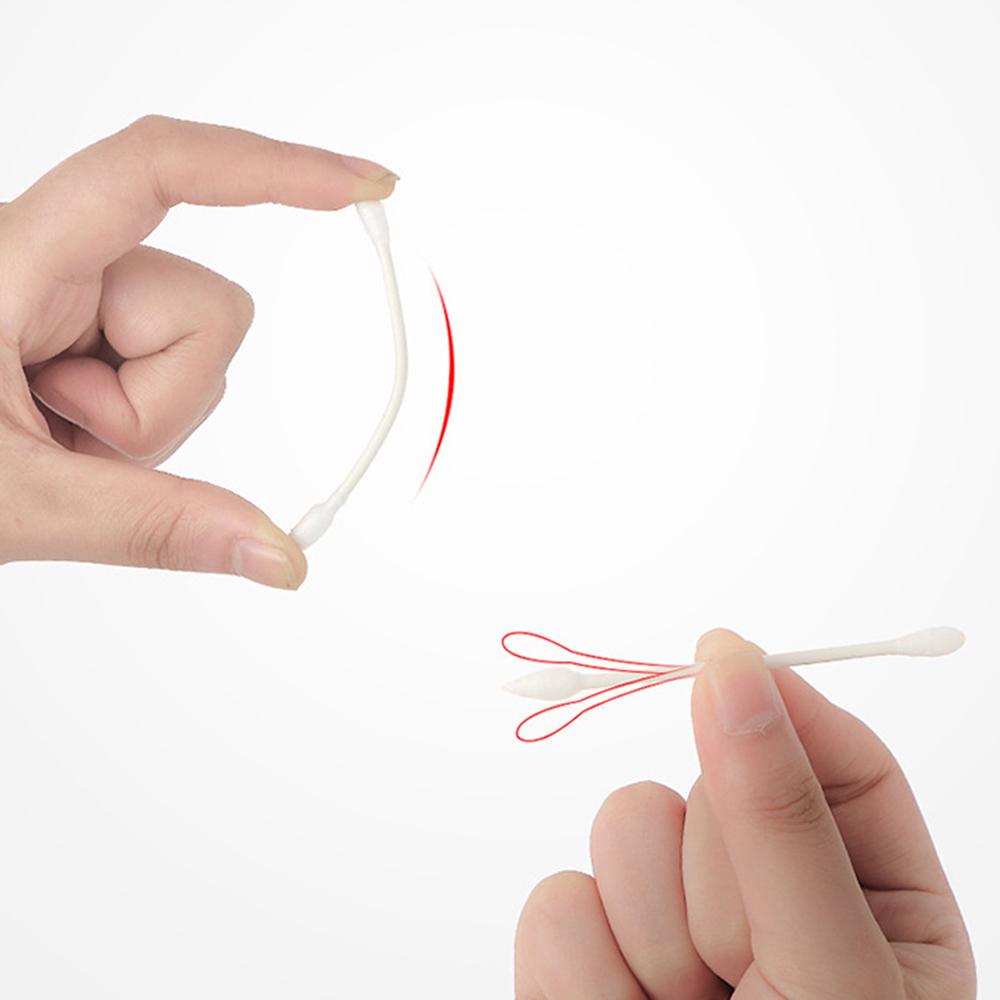 Men Women Paper stick Cotton Home Cotton Swabs Dual Heads Makeup Cotton stick Ear Cleaning Tools