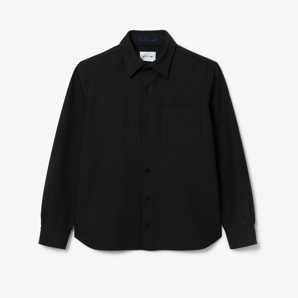Lacoste Мужская рубашка-оверсайз, двойная ткань CH9206-55N031