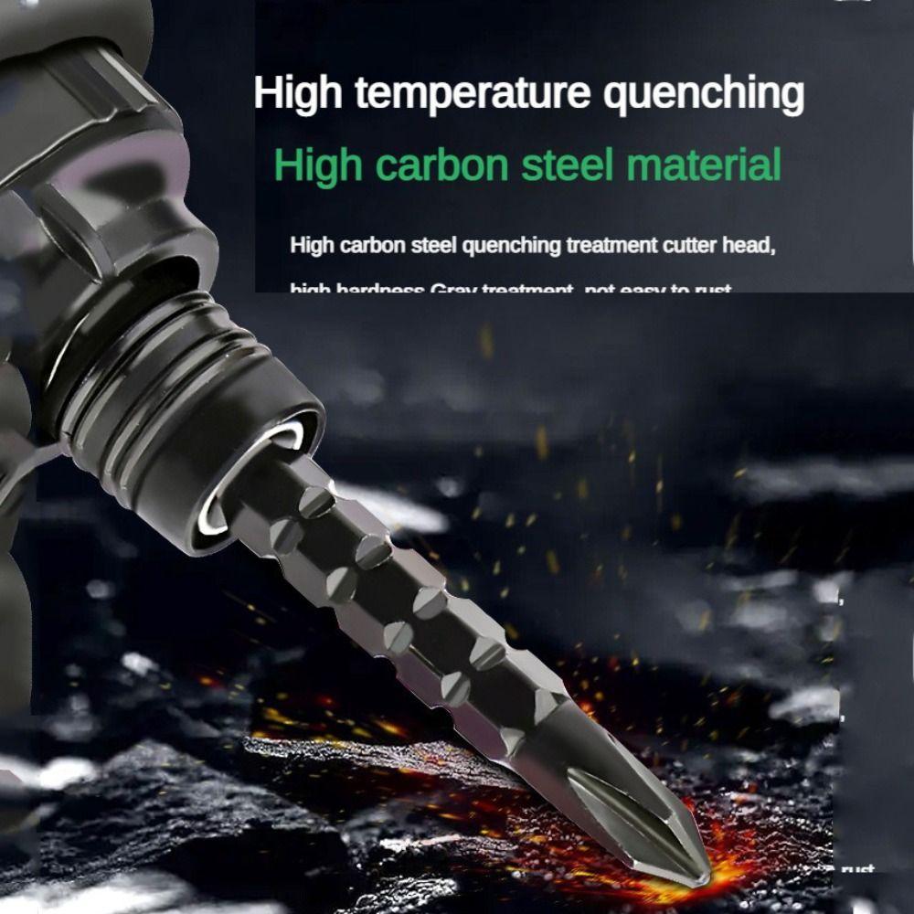 Short Handle Repair Tools Telescopic Cross Groove Drill Screwdriver Ratchet Screwdriver Set 13 In 1