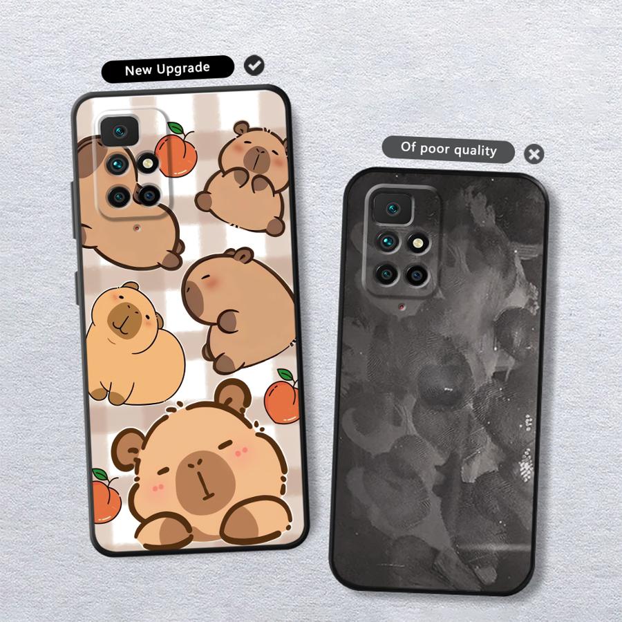 Красочный чехол-капибара для Xiaomi Redmi K40 K80 Pro A4 10 A5 A1 A2 Plus 14C 12C 13C 9 A3 Funda Чехол для телефона