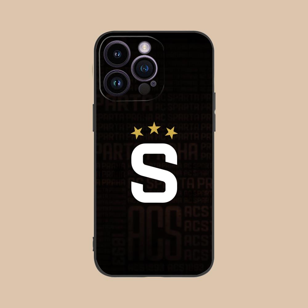 Чехол для мобильного телефона FC Sparta Praha для iPhone 17 16 15 14 13 12 11 X XR XS 8 7 Pro Max Plus Mini Цветной Защитный Роскошный Чехол