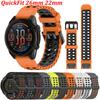 Силиконовый ремешок QuickFit для часов Garmin Fenix 8 PRO 8x 8 E 7 7X/Forerunner 970/Epix Pro/Enduro 3 Tactix 8 26мм 22мм Спортивный ремешок