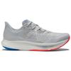 New Balance FuelCell Rebel v3 Легкие алюминиевые мужские кроссовки Silver Electric-Red Cobalt MFCXCG3