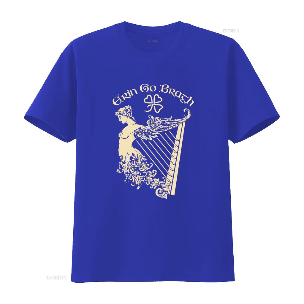 Erin Go Bragh Эйре Ирландская арфа Ирландия День Святого Патрика Футболка Новые Горячие Предложения винтаж Стирка Унисекс уличная мода дизайнерская одежда