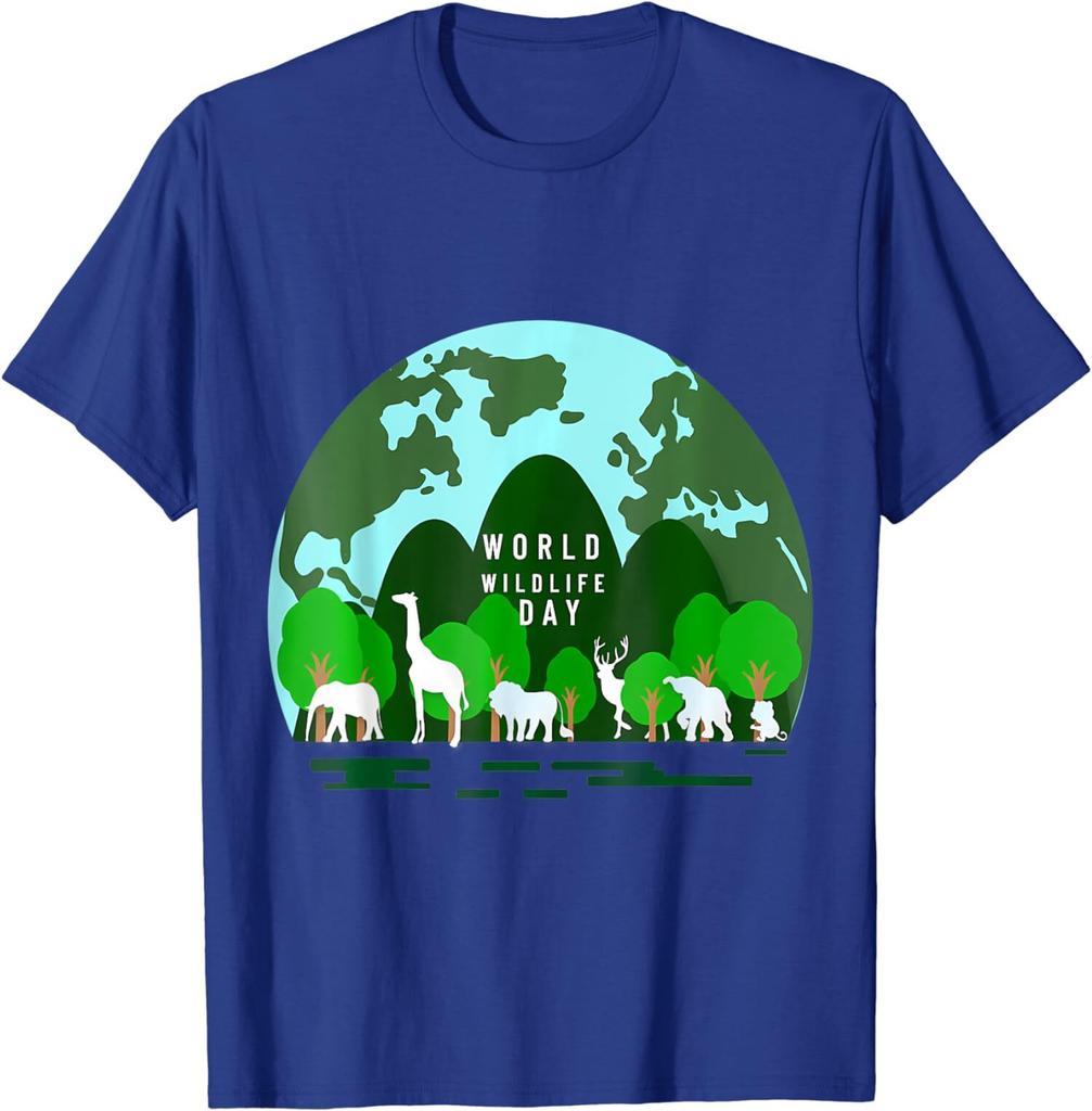The World Wildlife Day Save Planet Tee Lovers Unisex T-Shirt