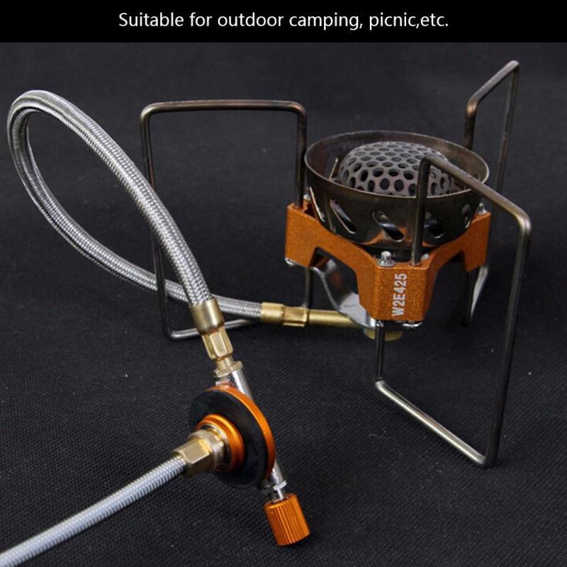 Outdoor Camping Stove Use Household Cylinder Gas Conversion Adapter