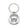 Egyptian Mau Cat - Keychain Keychain for Keys by Brand