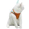 Pet Chest and Back Straps, Small Dog Vest Style Dog Leash, Dog Walking Leash, Cat Supplies, Breathable and Reflective