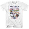 Мужская футболка NHRA Хромированные Дрэгстеры 1977