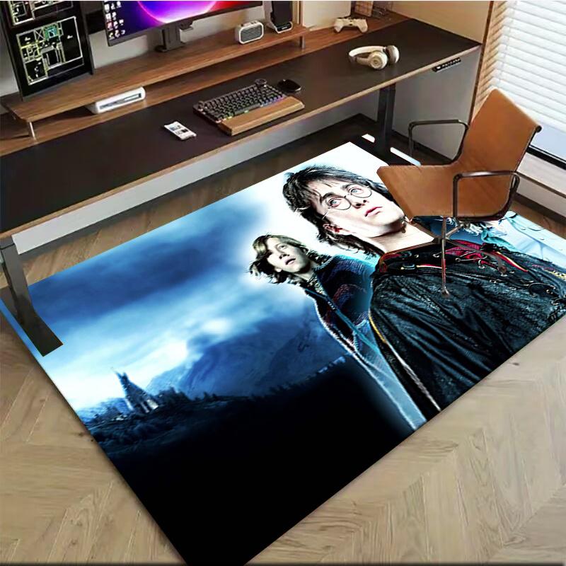 Harry Potter Hogwarts School Uniform Cosplay Costume Halloween Party Fancy Dress Office Mat Home Decor Office Desk Chair Rugs Chair Carpet f