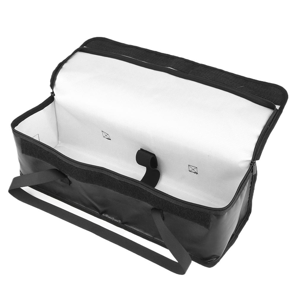 Сумка для аккумулятора электровелосипеда Огнеупорная сумка для аккумулятора Взрывозащищенная сумка для безопасного хранения аккумулятора Водонепроницаемая сумка для транспортировки аккумулятора для хранения и транспортировки