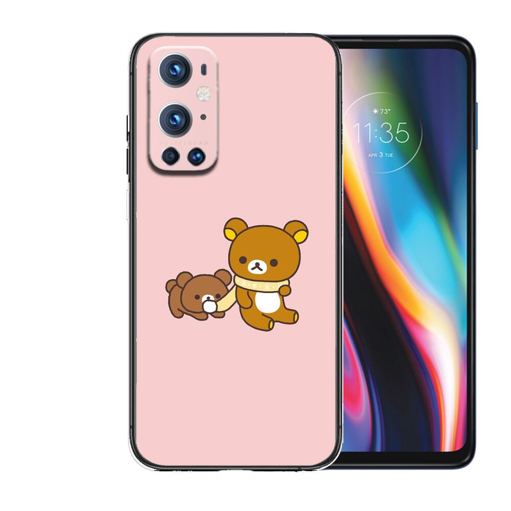 TOPLBPCS Cute Rilakkuma For OnePlus Nord N100 N10 5G 9 8 Pro 7 7Pro Case Phone Cover For OnePlus 7 Pro 1+7T 6T 5T 3T Case