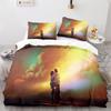 Картина маслом Пододеяльник Абстрактное искусство для взрослых Пейзаж Романтическая пара для женщин Мужчин Подарки для спальни Украшения размера King