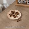 Деревянная игра-пасьянс с колышками для детей - Алмазные шахматы