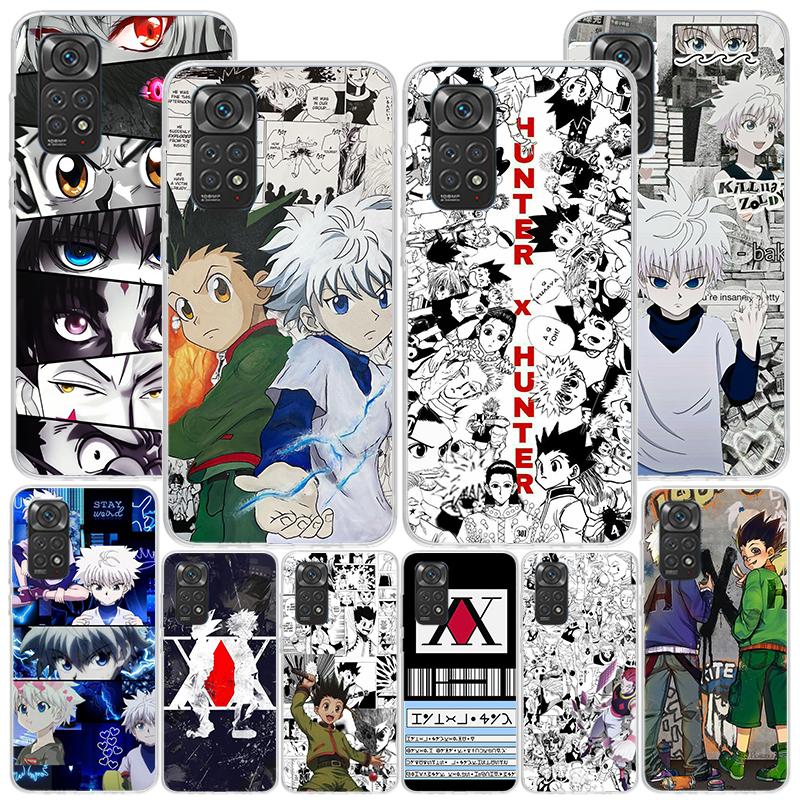 Чехол для телефона с аниме Hunter X для Xiaomi Redmi Note 15 14 13 12S 12 11 Pro Plus 14S 11S 11E 10 10S 11T 5G Персонализированный чехол Redmi N