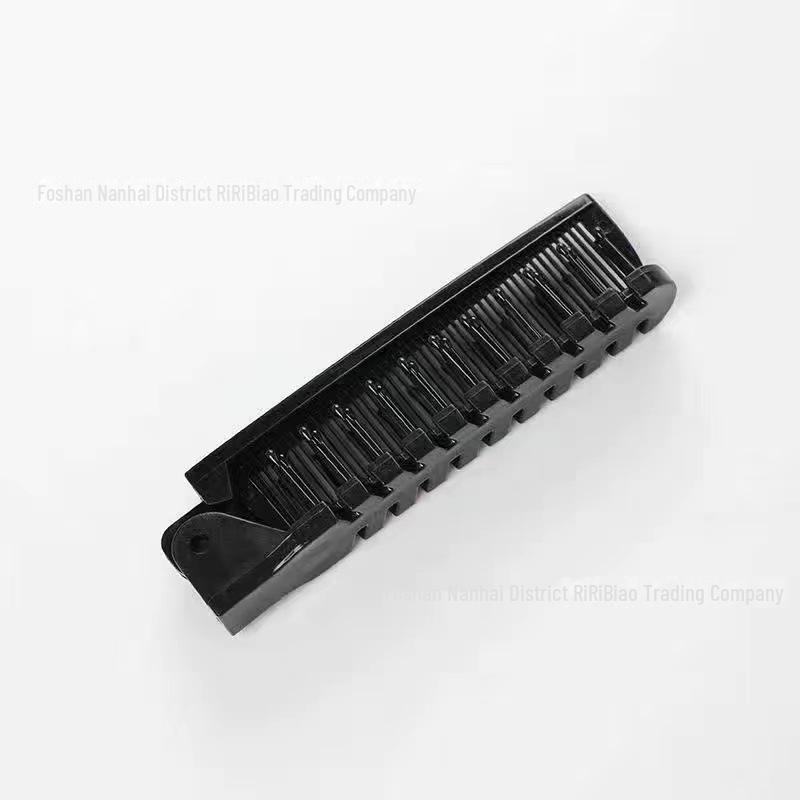 Портативная антистатическая складная расческа с редкими и густыми зубьями — идеально подходит для путешествий, школы и отелей — без узлов, двухголовая конструкция для женщин.