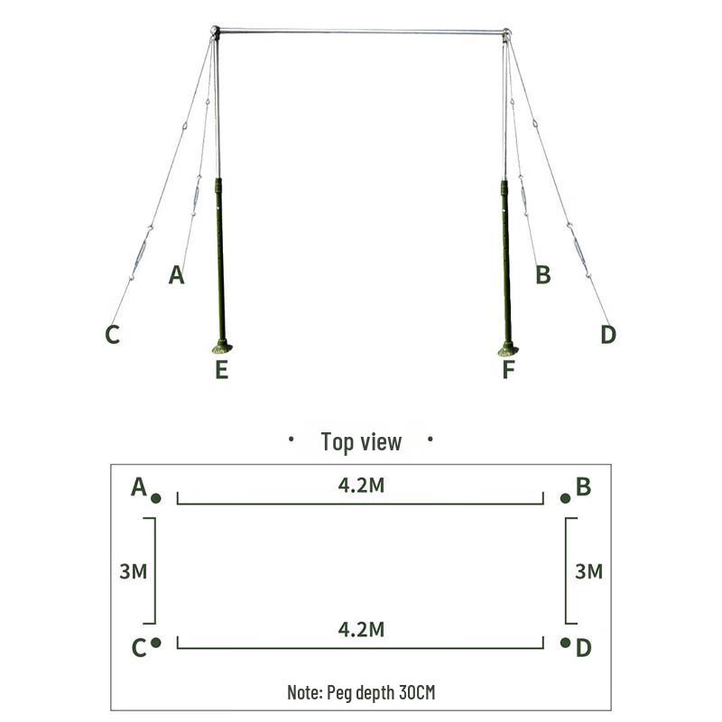 Yilan Competition Style Outdoor Pull-up Bar