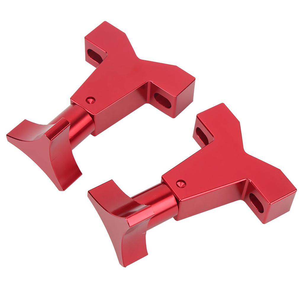 Крепление для домкрата 6061 Анодированный красный алюминий заготовка Замена для Polaris Rzr Offroad 1 дюйм - 2,5 дюйма Квадратные круглые трубы