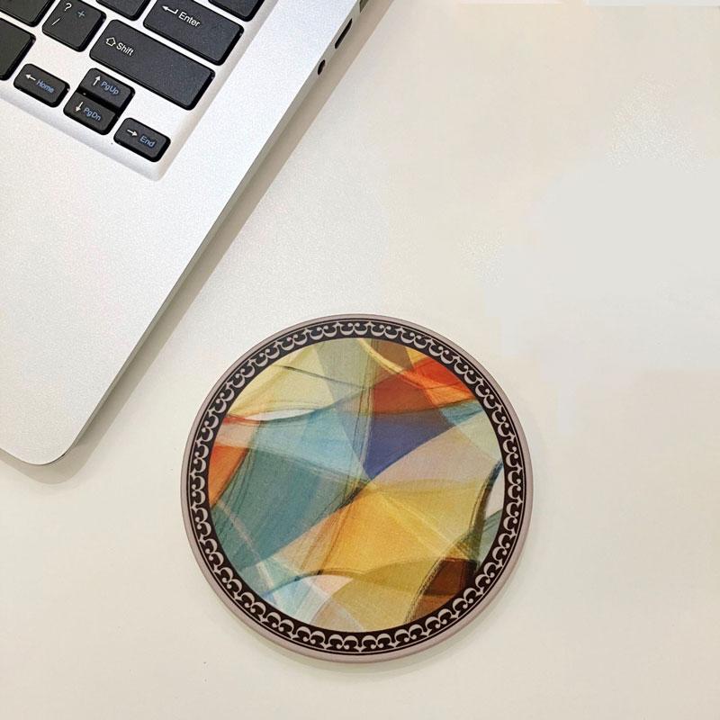 Керамические подставки в винтажном стиле, высокотемпературные держатели для чашек, противоскользящий коврик для кофейной кружки, многоразовая пробковая посуда, декор обеденного стола