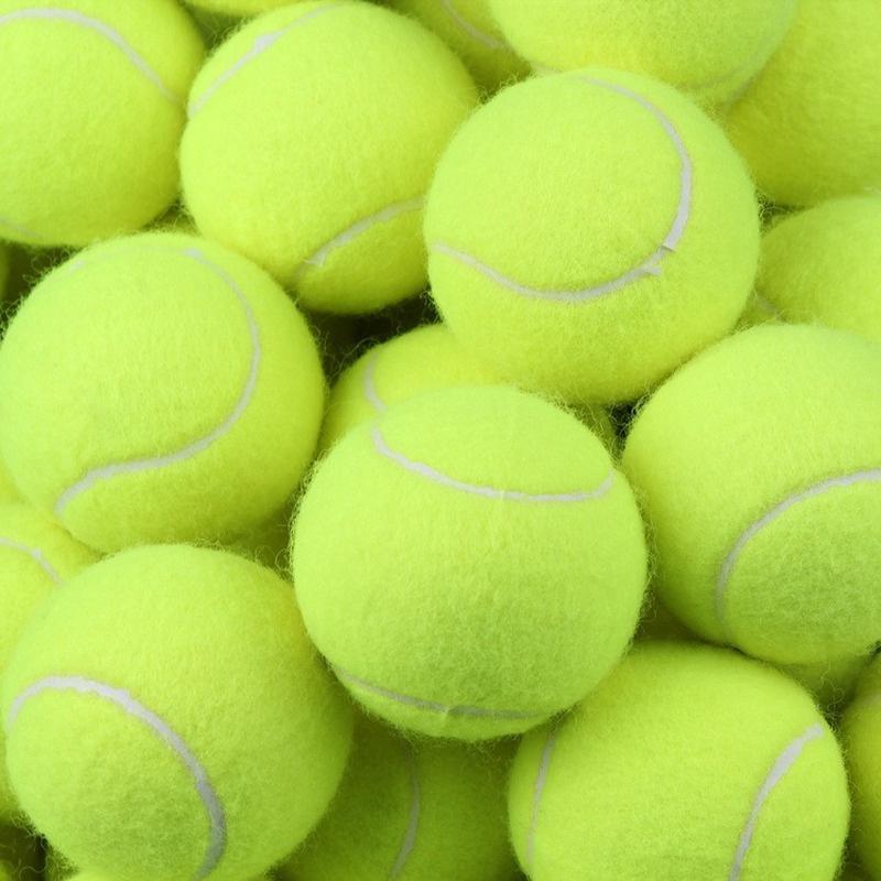1PC Tennis Balls High Bounce Practice Training Outdoor Elasticity Durable Tennis Balls 64mm