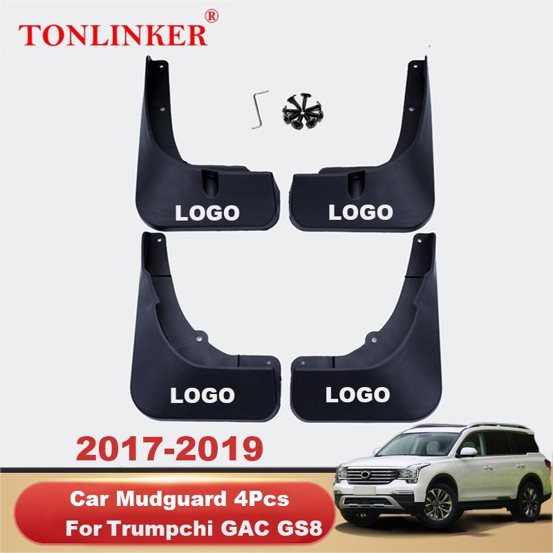 TONLINKER Mudguard For Trumpchi GAC GS8 2017- Mud Flaps Mudguards Splash Guards Car Fender Mudflaps 4Pcs