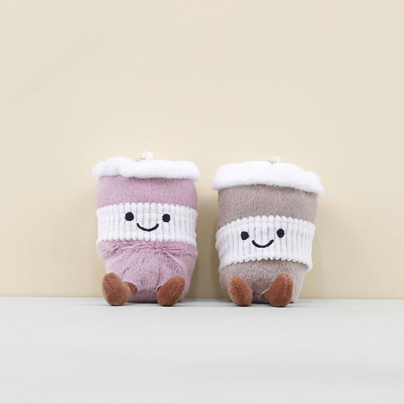 Cute Plush Toy Keychain With Pp Cotton Filling For Girls Bags And Accessories