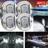 4PCS DC 12V Boat Marine Lights 6 LED Stern Light Waterproof Transom Mount Anchor Navigation Lights For Truck RV Yacht Accessory