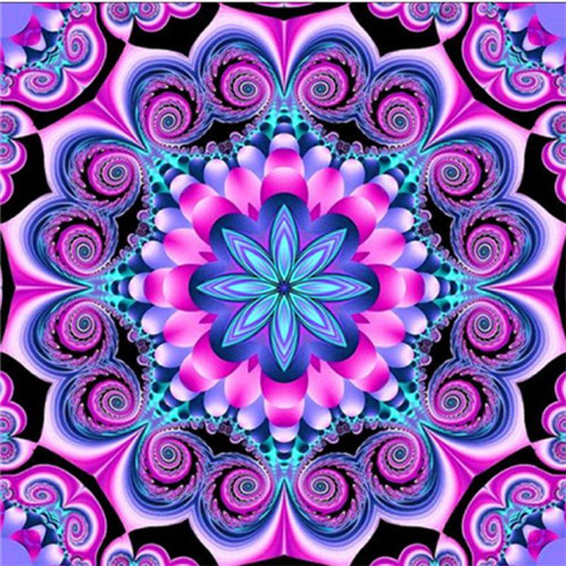 5D Diamond Painting Full Diamond Mandala Round Diamond Embroidery Mosaic Home Decoration Pattern DIY Handmade New Year Gift