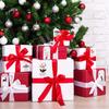 Пакет рулонов из 300 наклеек Рождественское праздничное украшение Серия подарков Самоклеящиеся наклейки и этикетки