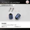 Daytona PREMIUM ZONE Motorcycle Bar End for Kawasaki TECHNO Blue 42207 (M8)