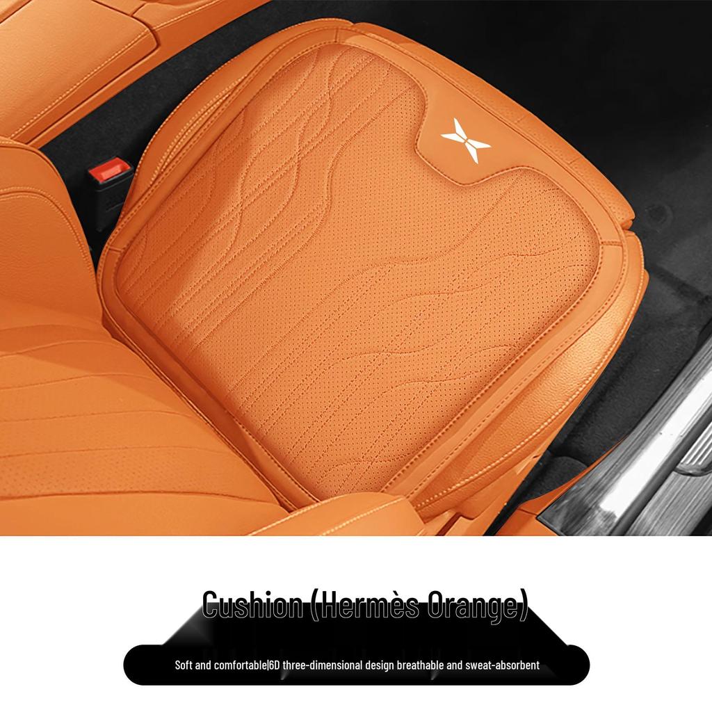 XPeng Car Seat Neck Pillow & Lumbar Support Cushion for P7, P5, G3i, G9, G6 – Breathable and Comfortable.