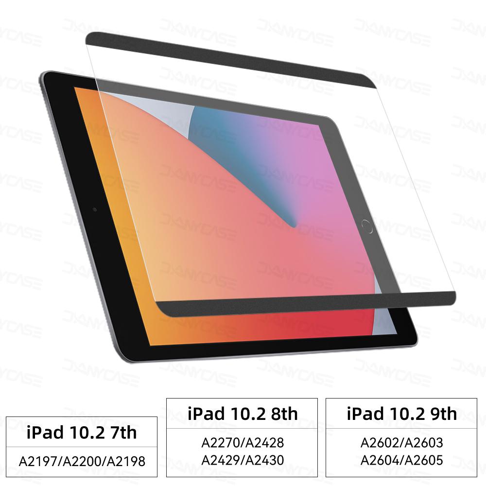 Защитная пленка для экрана в виде бумаги для iPad Air 4 5 10,9 Pro 11 9,7 5/6th 10,2 7/8/9th Mini 6 5, магнитная пленка для письма, аксессуары для iPad