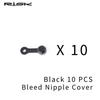 RISK Silica Gel MTB Bike Bleed Nipple Cover Dust Cap Mountain Bicycle Oil Nipple Set For XT Oil Disc Brake Clamp Accessories