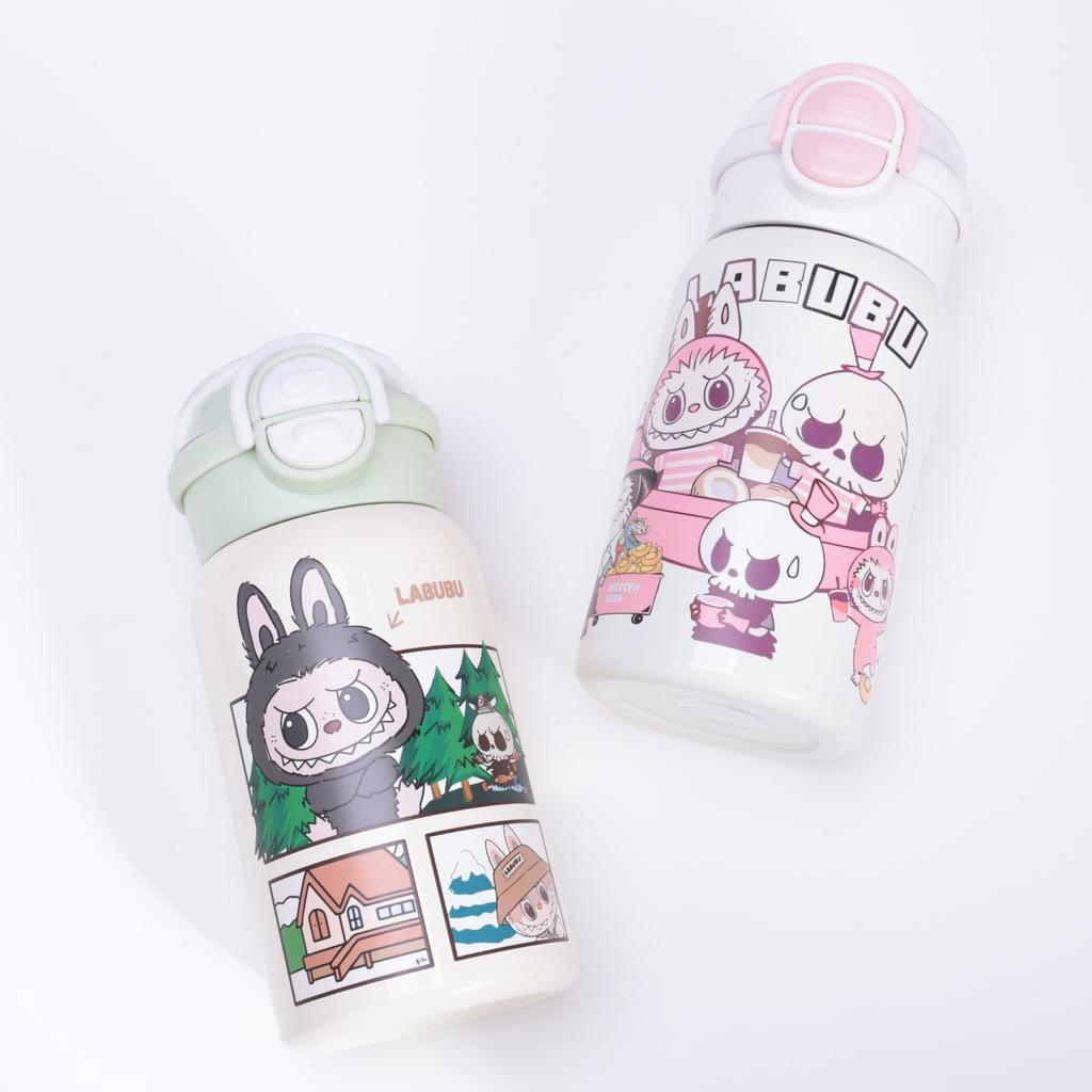 Термос из нержавеющей стали 316, высокая ценность, милый, для девочки, портативный, с соломинкой, детская чашка для воды