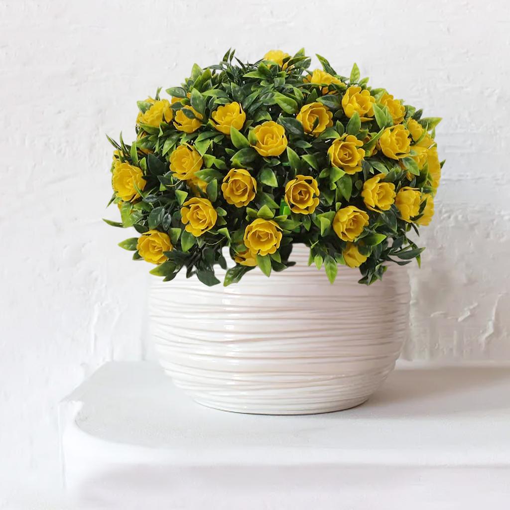 Artificial Flower Arrangement Topiary Balls Artificial Plant Balls High-Quality Synthetic Materials Indoor Outdoor Use
