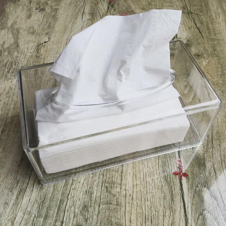 European Style Acrylic Tissue Box for Cars