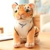 3 позы, мягкая игрушка в виде реалистичного тигра, имитация милой куклы, игрушки для животных, для детей, домашний декор, подарок ребенку