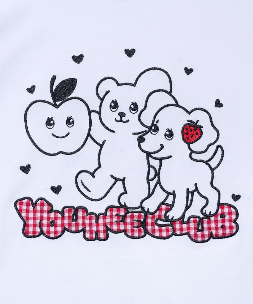 YOUHEE Клуб Youhee Графические футболки_Белый
